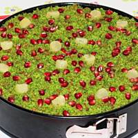 Leśny mech - ciasto ze szpinakiem