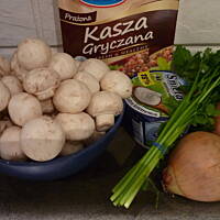 Kasza gryczana z grzybami!