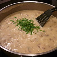 Kasza gryczana z grzybami!