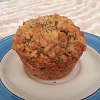 Muffinki owsiane bananowo-orzechowe