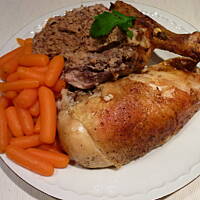 Kurczak faszerowany - tradycyjny!