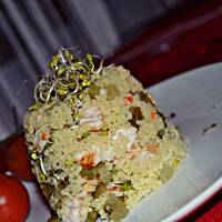 Sałatka z kuskusem i kurczakiem