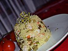 Fot. Duusiak, Sałatka z kuskusem i kurczakiem