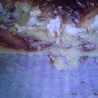 Placek z jabłkami i ziarnami słonecznika