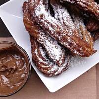 Churros z nutellą