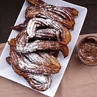 Churros z nutellą