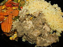 Fot. Hathor90, Kurczak w zielonym curry