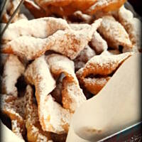 Faworki mega chrupiące