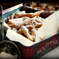 Faworki mega chrupiące