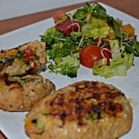 Mielony nadziany warzywami