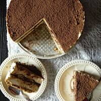 Sernik tiramisu
