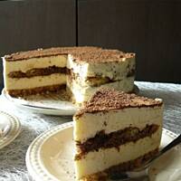 Sernik tiramisu