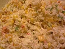 Fot. Dżanina Fonda, Sałatka nr 2 (tuńczyk z brzoskwinią)