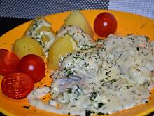 Fot. makusia, Dorsz w sosie serowo koperkowym