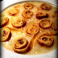 Gruszkowo-budyniowa zupa z ananasową nutą