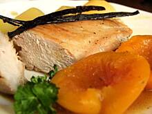 Fot. izaa_a, kurczak z brzoskwinią w sosie waniliowym.....