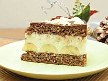 Fot. Madelaine, Tort czekoladowo - bananowy