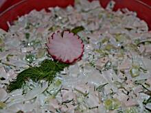 Fot. Duusiak, Sałatka z makaronem ryżowym