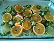 Fot. kuchniaanetki, Łosoś z cytrusami