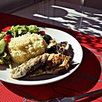 Grillowana ryba koperkowo-cytrynowa