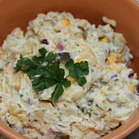 Sałatka Ziemniaczana z Kukurydzą