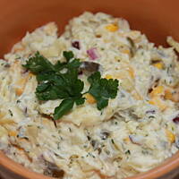 Sałatka Ziemniaczana z Kukurydzą