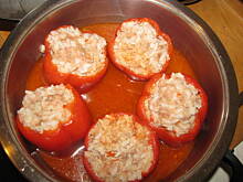 Fot. doalda, papryka faszerowana