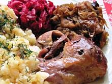 Fot. bogdzia, Kaczka pieczona z kiszoną kapustą