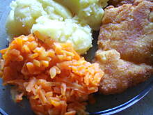 Fot. neliada, Duszona marchewka z czosnkiem i koperkiem