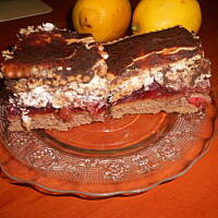 Truskawkowo-ciasteczkowe ciasto