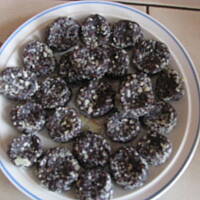 Pralinki czekoladowo-migdałowe