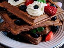 Fot. izaa_a, gofry kakaowe