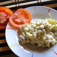 Sałatka śledziowa pyszna, bez zbędnych dodatków