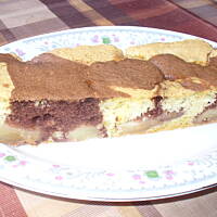 Marmurek z jabłkami