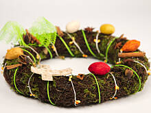 Fot. Wkn, Wieńce wielkanocne