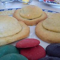 ciasteczka z bananem i czekoladą