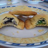 ciasteczka z bananem i czekoladą