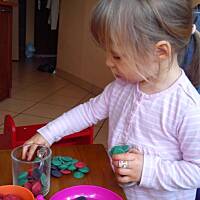 ciasteczka z bananem i czekoladą