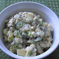 Salatka ze slonecznikiem