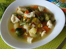 Fot. 2milutka, Zupa jarzynowa z kluseczkami sezamowymi