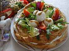 Fot. 2milutka, Wielkanocny wieniec z jajkami