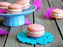 Fot. MIENTA, Makaroniki marcepanowo-pomarańczowe