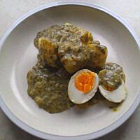 Jajka w sosie szczawiowym