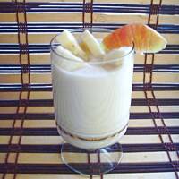 Koktajl bananowo jabłkowy