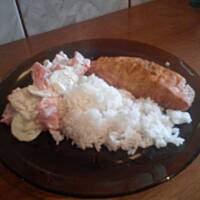 Łosoś w miodzie i sosie sojowym