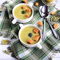 Zupa krem z brokuła z nutą cytryny