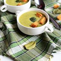 Zupa krem z brokuła z nutą cytryny