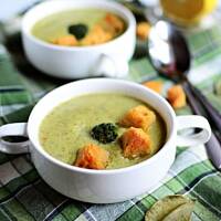 Zupa krem z brokuła z nutą cytryny