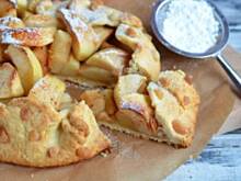 Fot. olusia23, Rustykalna tarta z jabłkami i cukrem toffi