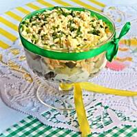 Sałatka zielono - żółta